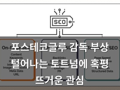포스테코글루 감독 부상 털어나는 토트넘에 혹평 뜨거운 관심