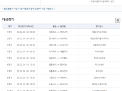 베트맨 10회차 발매 농구토토 승5패 이월 계속
