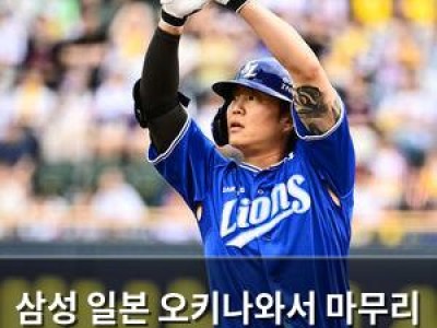 삼성 일본 오키나와서 마무리 캠프 돌입 유망주들 참여
